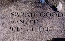 grafsteen van Sarah Good